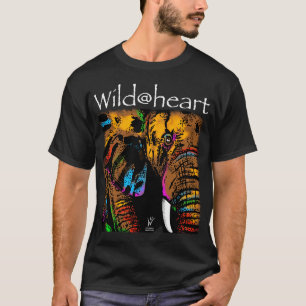Wild@heart elephant rainbow animals T-Shirt
