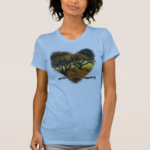 Wild  Heart T-Shirt with Trees