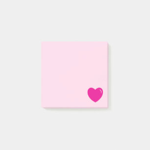 Wild Hearts can’t be Tamed Post It Notes / Pink