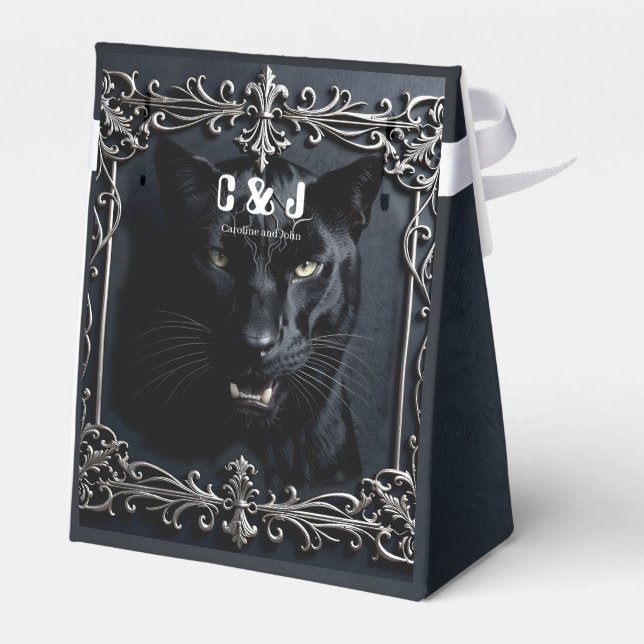 Wild Hearts, Eternal Vows. Favor Box (Back Side)