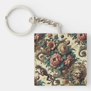 Wild Hearts & Gaunt Dogs – Gothic Victorian Keychain