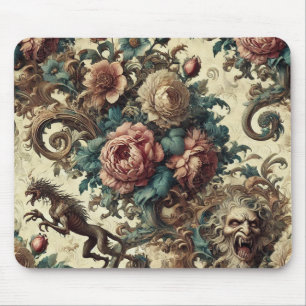 Wild Hearts & Gaunt Dogs – Gothic Victorian Mouse Pad