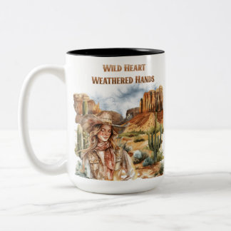 Wild Hearts Two-Tone Coffee Mug