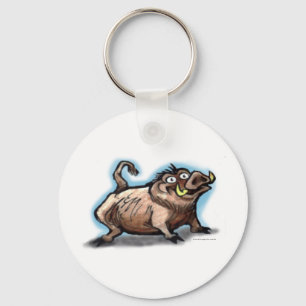 Wild Hog Keychain