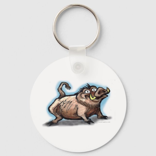 Wild Hog Keychain (Front)