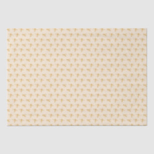 Wild Honey Bees Antique White Tissue Paper