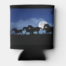 Wild Horse and Moon Can Cooler