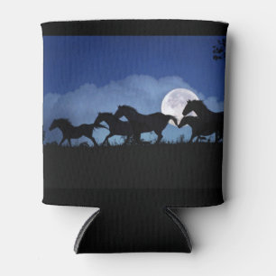 Wild Horse and Moon Cozy Cup Can Cooler