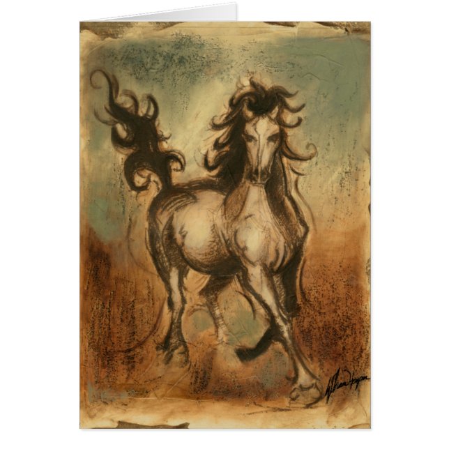 Wild Horse and Warm Colours (Front)