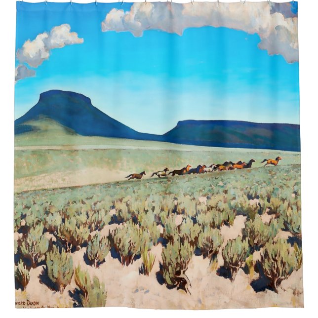 “Wild Horse Country” by Maynard Dixon (Front)