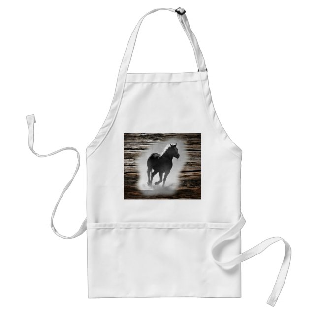Wild Horse Galloping Standard Apron (Front)