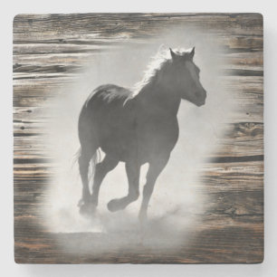Wild Horse Galloping Stone Coaster