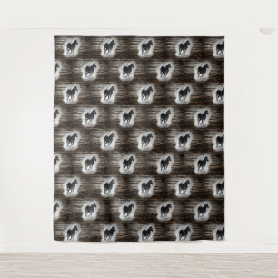 Wild Horse Galloping Tapestry