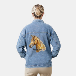 Wild Horse No. 3 Personalized Denim Jacket