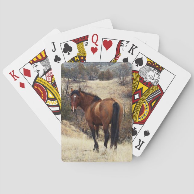 Wild Horse Playing Cards (Back)