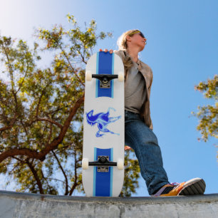 Wild Horse Skateboard - Blue