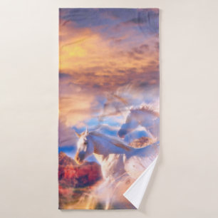 Wild Horse Spirits “TRINITY” Bath Towel