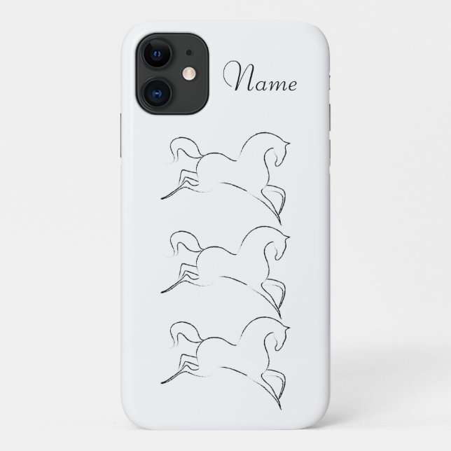 Wild Horse Thunder_Cove Case-Mate iPhone Case (Back)