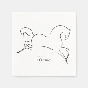 Wild Horse Thunder_Cove Napkin