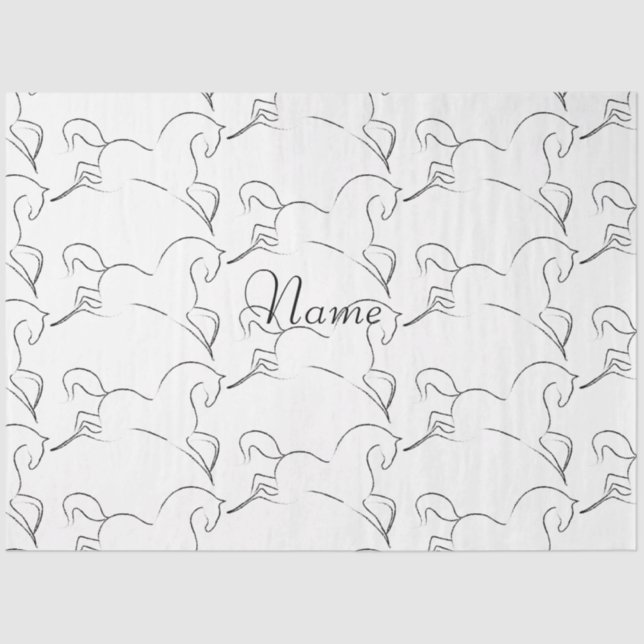 Wild Horse Thunder_Cove Tissue Paper (Front)