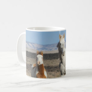 Wild Horses at Home in the Sandwash Basin Coffee Mug