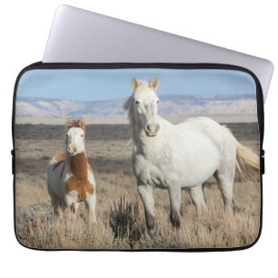 Wild Horses at Home in the Sandwash Basin Laptop Sleeve