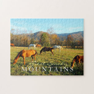 Wild Horses - Cades Cove - toy puzzle