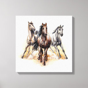 Wild Horses Canvas Print
