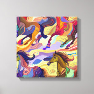 Wild Horses Canvas Print