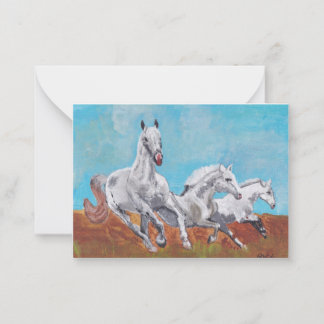 Wild Horses Card