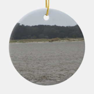 Wild Horses Ceramic Ornament