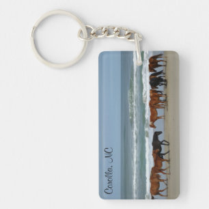 Wild Horses Corolla NC Keychain