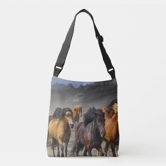 Wild Horses Crossbody Bag (Front)
