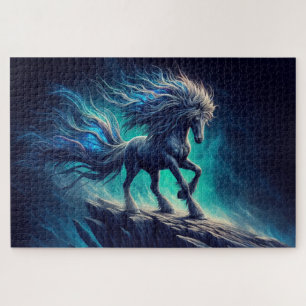Wild Horses, Galloping Horses, Majestic Animals,  Jigsaw Puzzle
