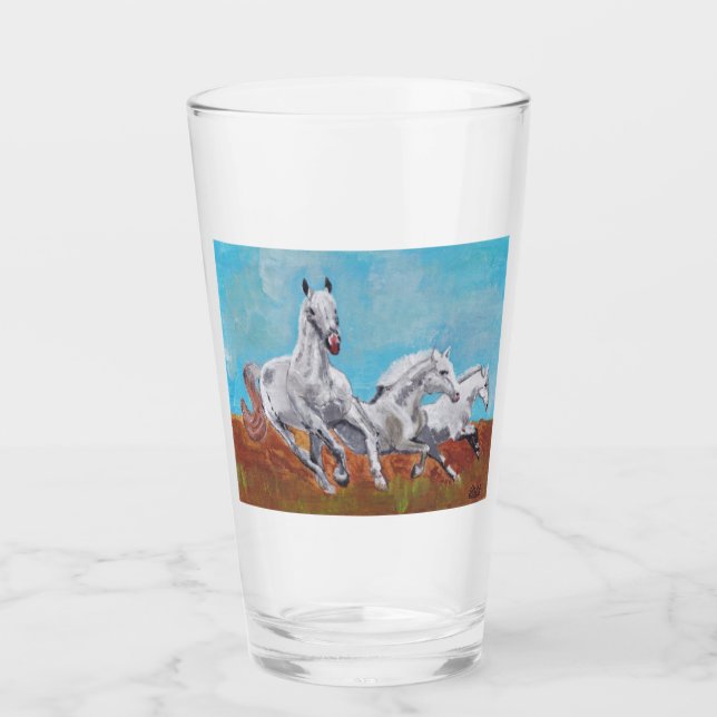 Wild Horses Glass (Front)