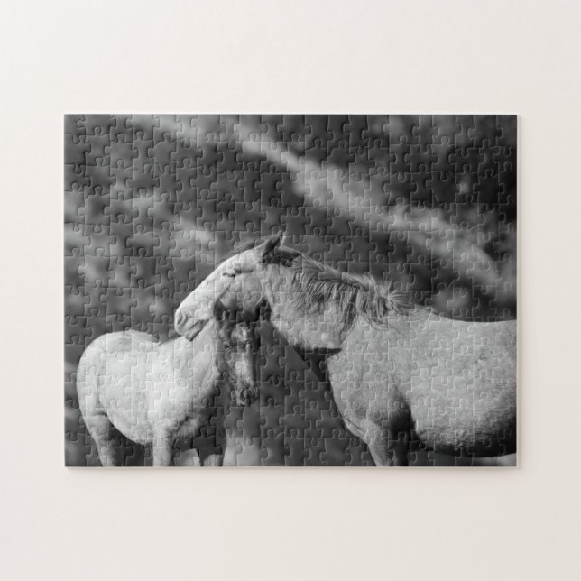 Wild Horses. Jigsaw Puzzle (Horizontal)