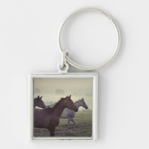 Wild horses keychain