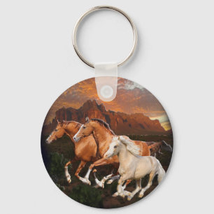 Wild Horses Keychain
