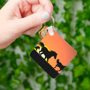 Wild Horses Keychain