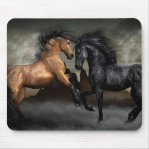 Wild Horses Mouse Pad