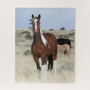 Wild Horses, Steens Mountains Jigsaw Puzzle