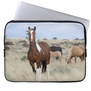 Wild Horses, Steens Mountains Laptop Sleeve