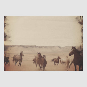 Wild Horses Tissue Paper