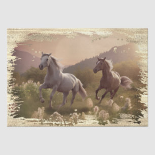 Wild Horses Tissue Paper