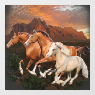 Wild Horses Wall Decal