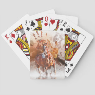 Wild Horses WILD HANDS Playing Cards