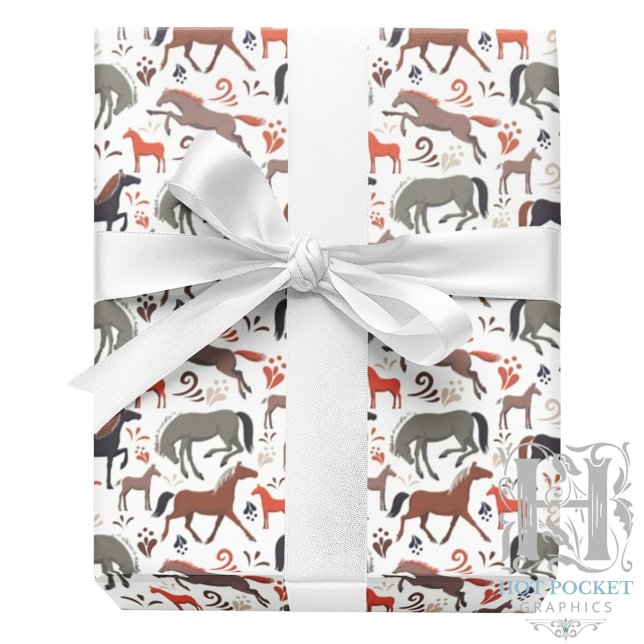 Wild Horses Wrapping Paper (Creator Uploaded)