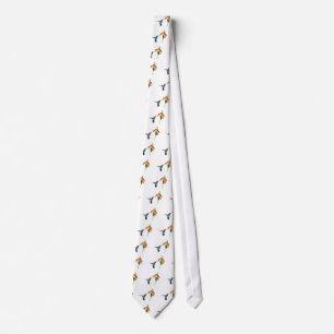 Wild Hummingbird Bird-lover's Art Series Tie
