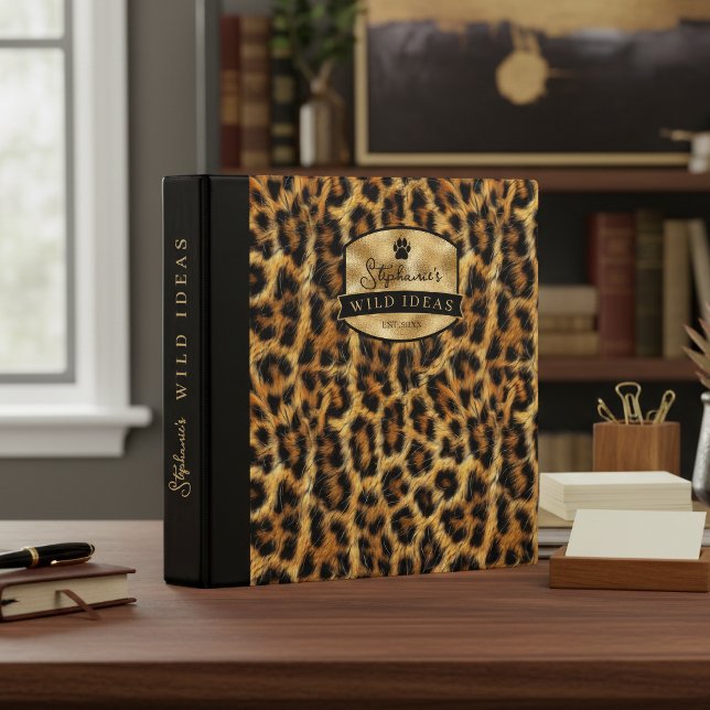 Wild Ideas Gold Label Dk Leopard ID1160 Binder (Creator Uploaded)