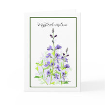 Wild Indigo card